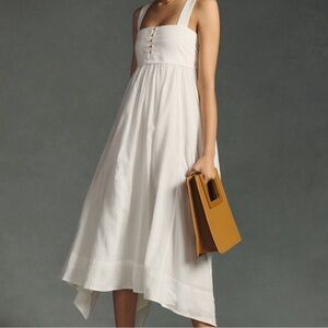 Pilcro Asymmetrical Babydoll Dress